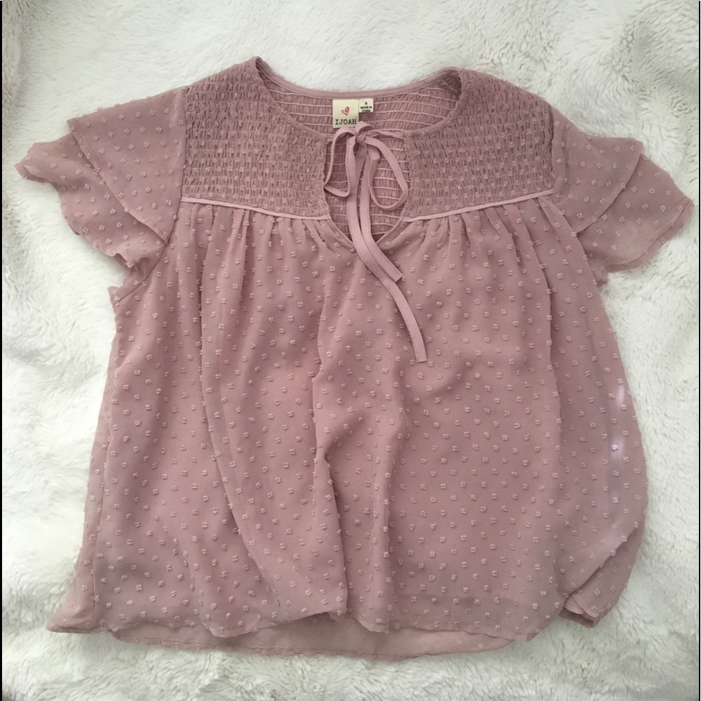 Piper and Scoot textured blouse